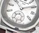 Patek Philippe Nautilus Chronograph Replica Automatic Watch Price - TW White Dial 40.5mm 7750 Men's (4)_th.jpg